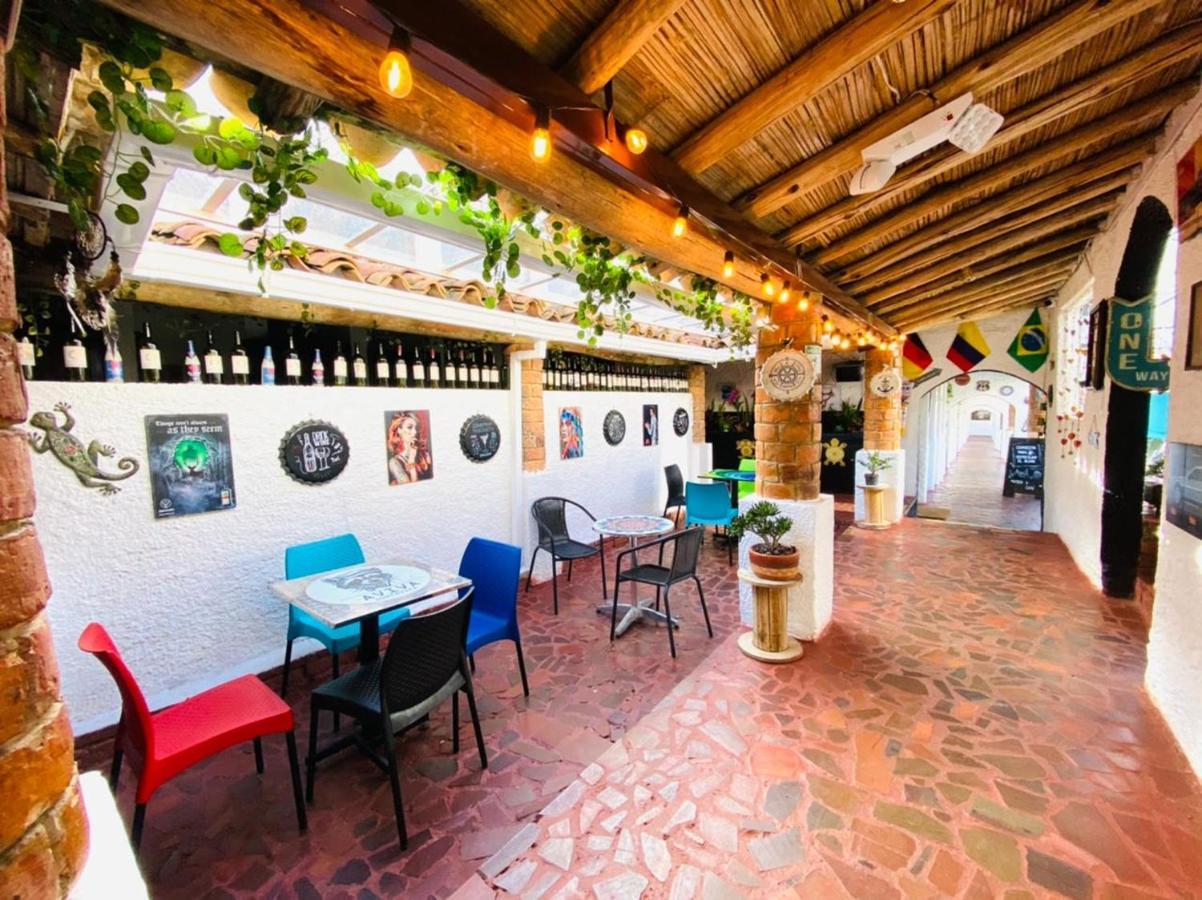 Club Aviva Guatavita - Hostel - Restaurante, Disco & Bar Zewnętrze zdjęcie
