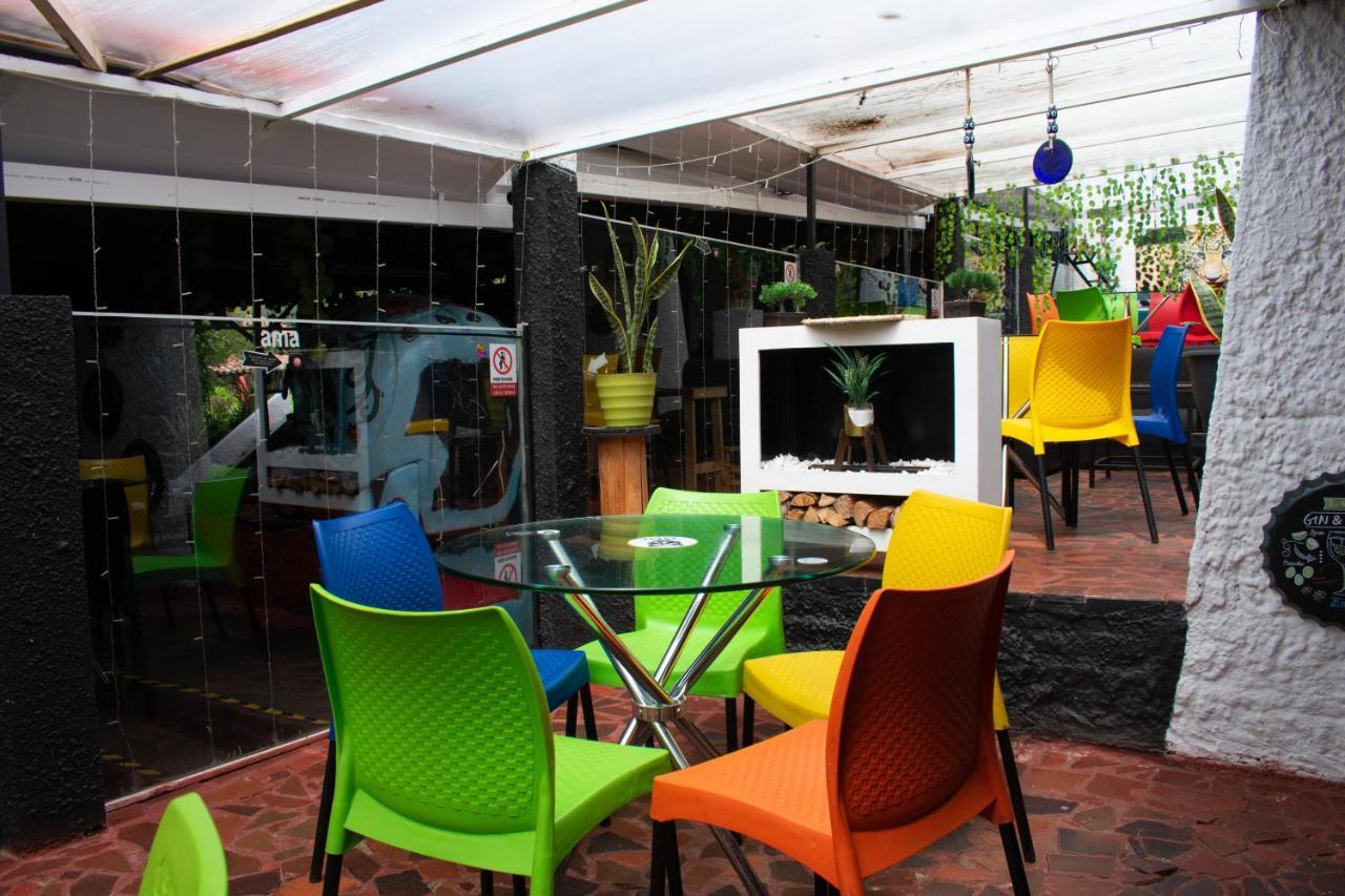 Club Aviva Guatavita - Hostel - Restaurante, Disco & Bar Zewnętrze zdjęcie