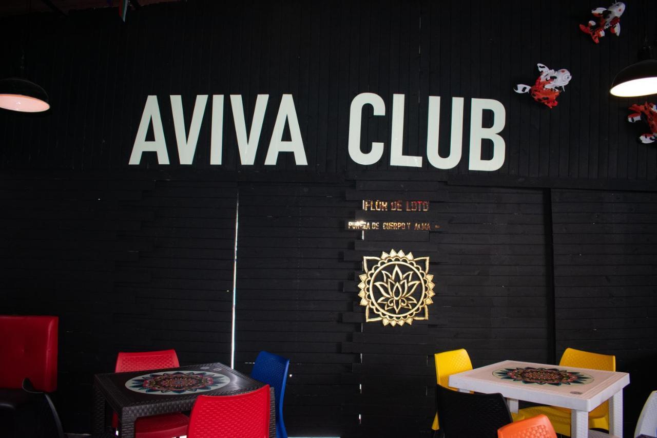 Club Aviva Guatavita - Hostel - Restaurante, Disco & Bar Zewnętrze zdjęcie